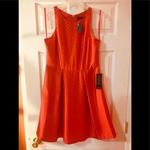 The limited orange dress.